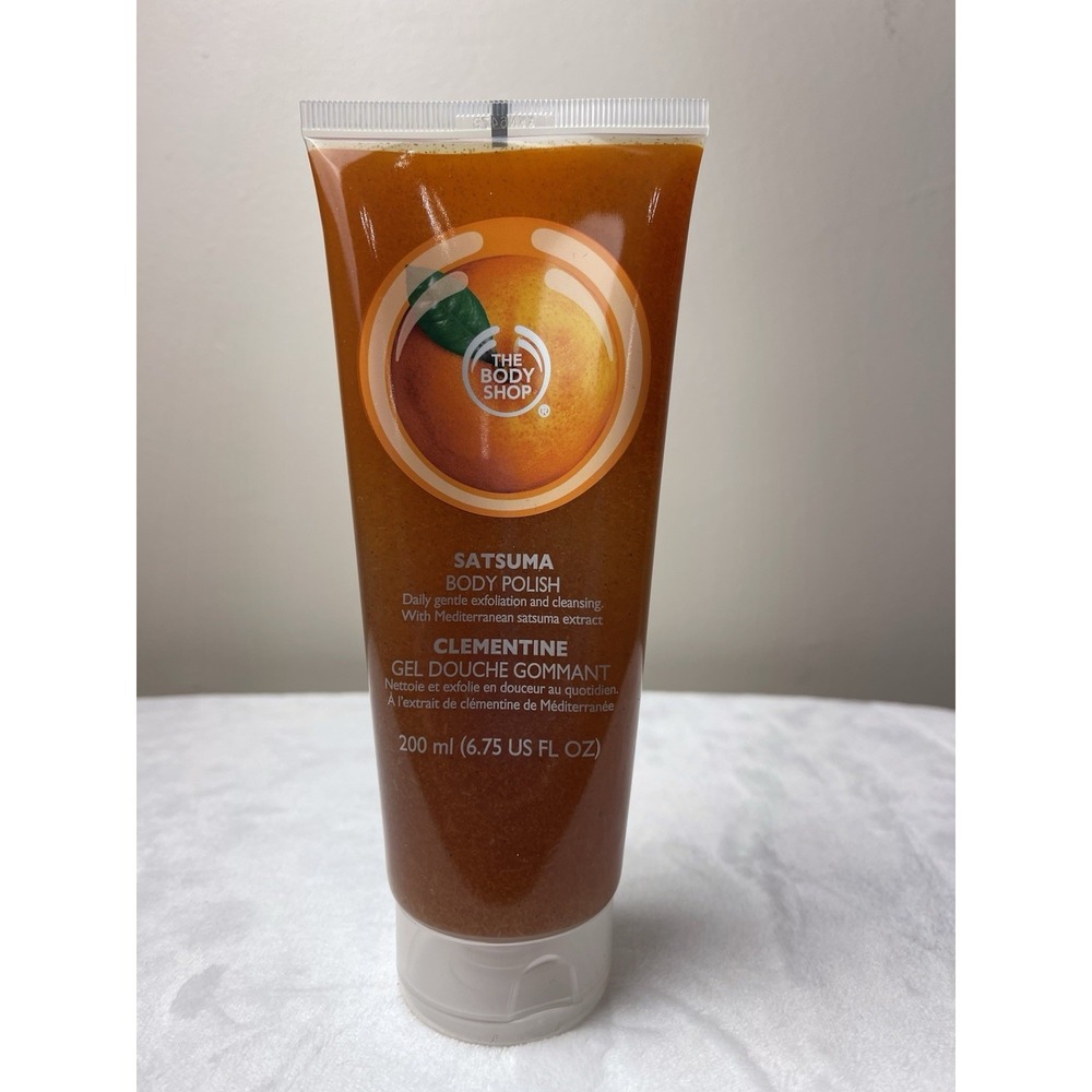 New The Body Shop Satsuma Body Polish 6.75‎ Fl Oz / 200 Ml Rare Discontinued